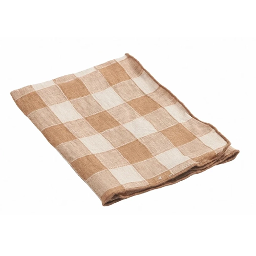 Serviette Vichy Vintage TERRACOTTA
