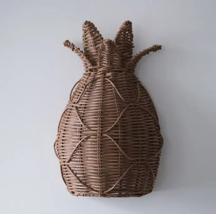 Applique en Rattan  PINEAPPLE
