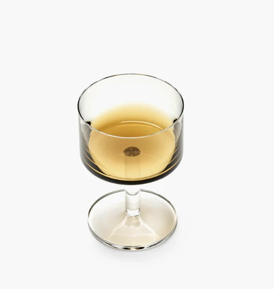 Verre à pieds ambre Zuma