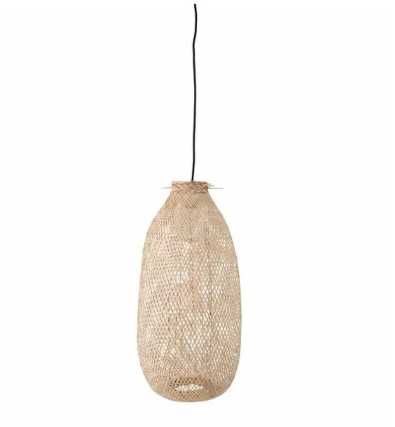 Suspension Longue Bambou