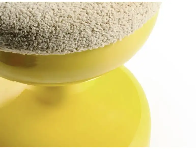 Stool Yellow rotatif