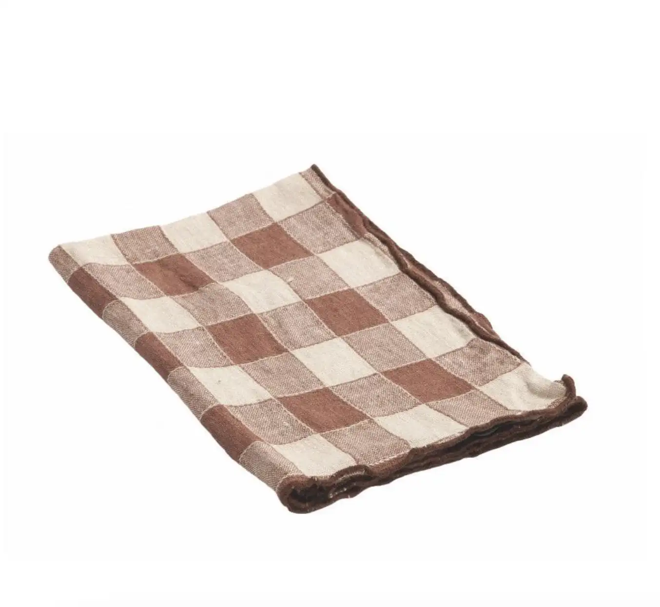 Serviette Vichy Vintage LITCHI