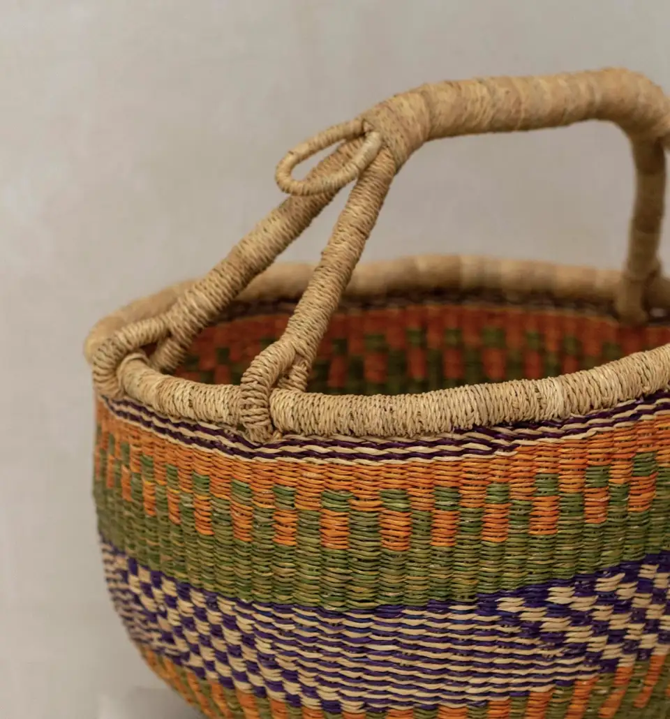 Panier Lugbara à deux poignées