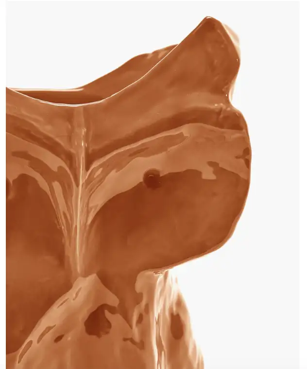 Hibou vase S orange After Midnight  collection Midnight