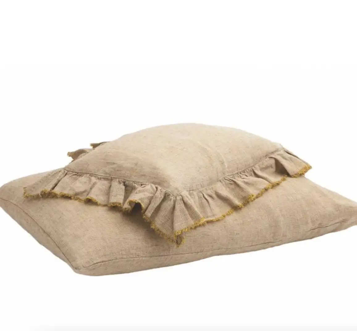 Taies d'oreiller Boho Shaker à volants