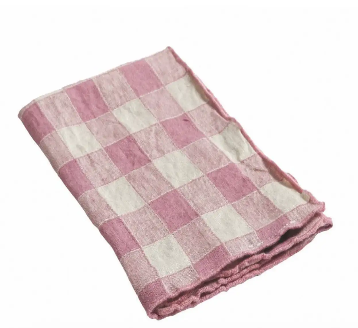 Serviette Vichy Vintage ROSE ZIZI