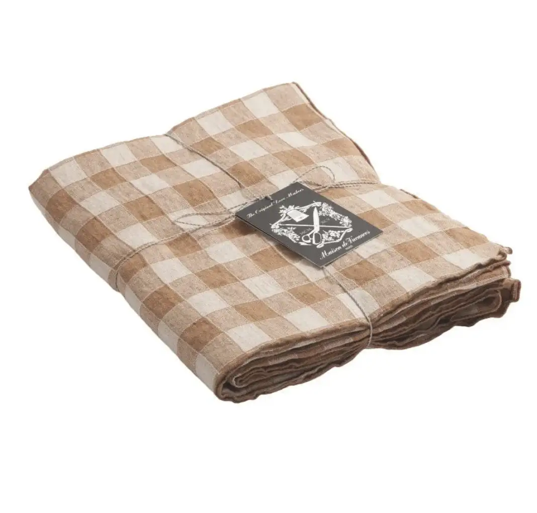 Nappe Vichy Vintage PAILLE