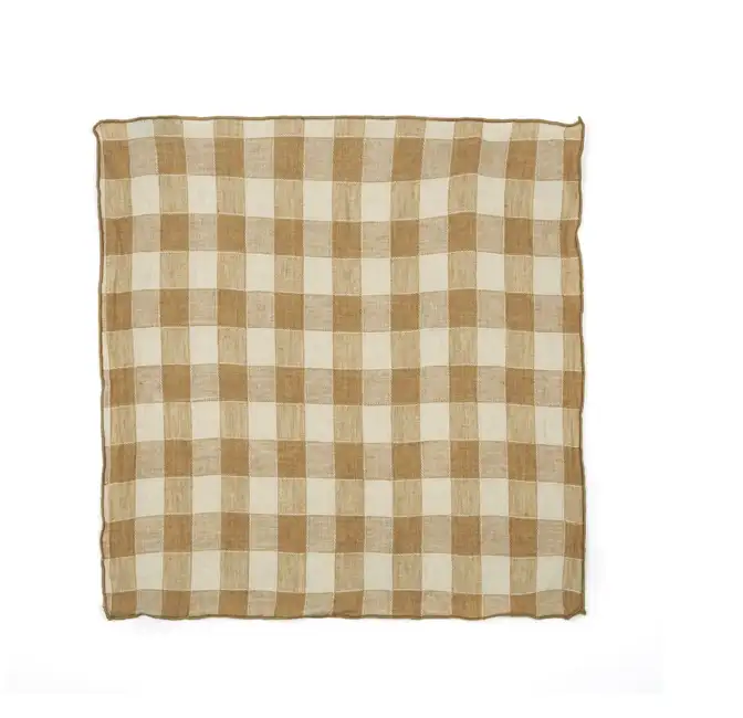 TABLIER JAPONAIS VINTAGE VICHY Paille