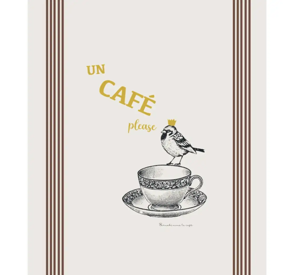 Torchon UN CAFE