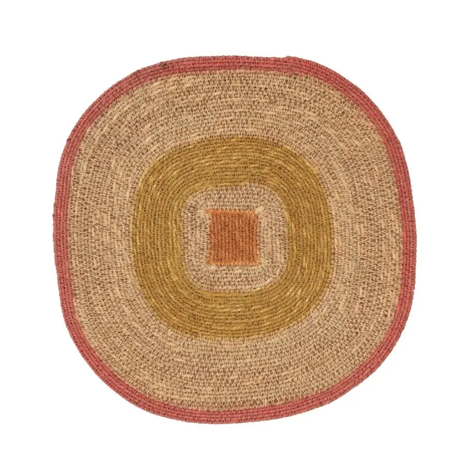 Set de table Mada Orange Corail