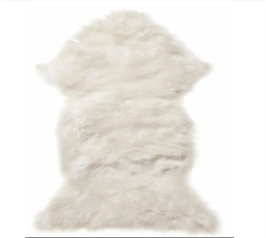 PEAU DE MOUTON ANGLAIS, BLANC