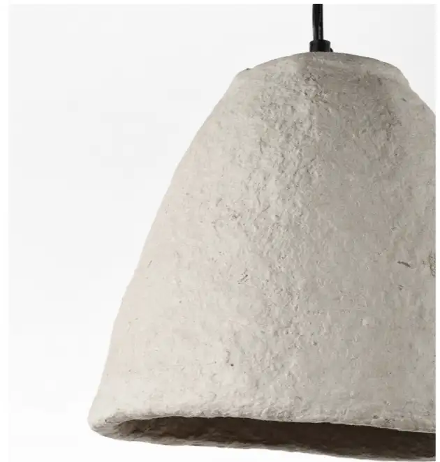 Suspension Conique  Papier mâché