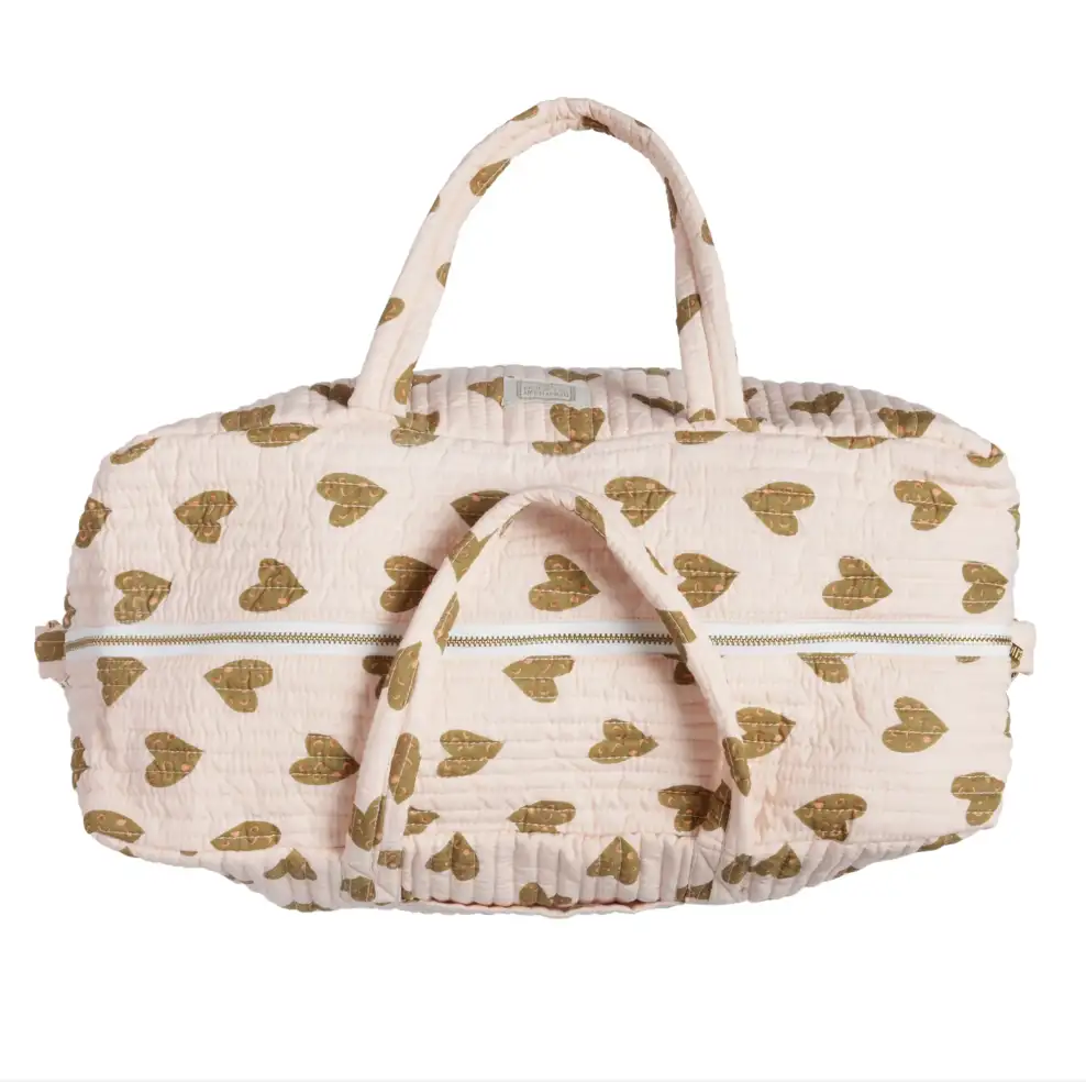 Sack Week End Biche / coeur doré