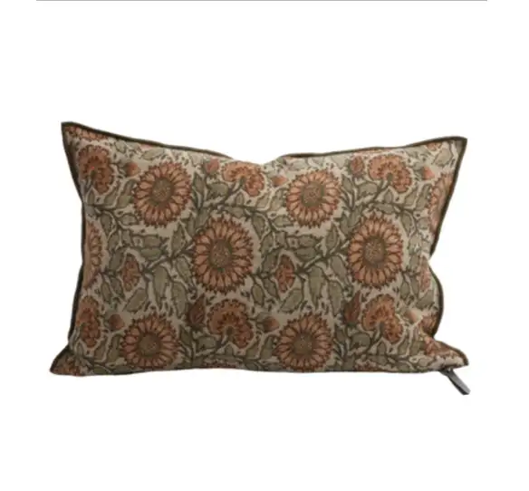Coussin Lin Wabi Sabi Les Tournesols