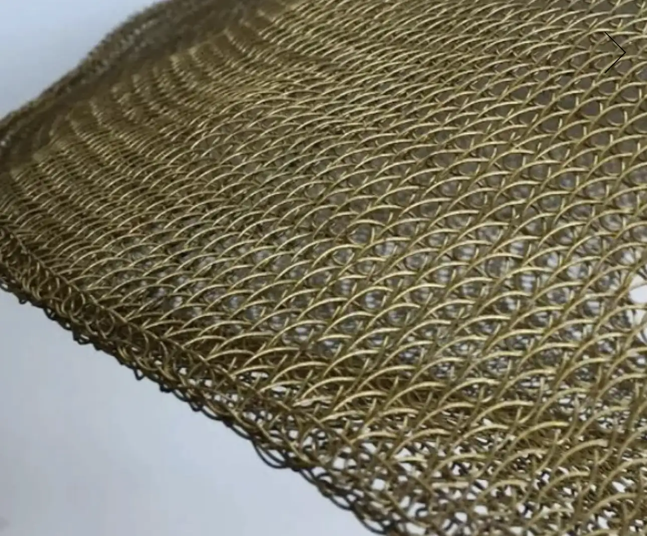 Suspension Nuage en maille laiton