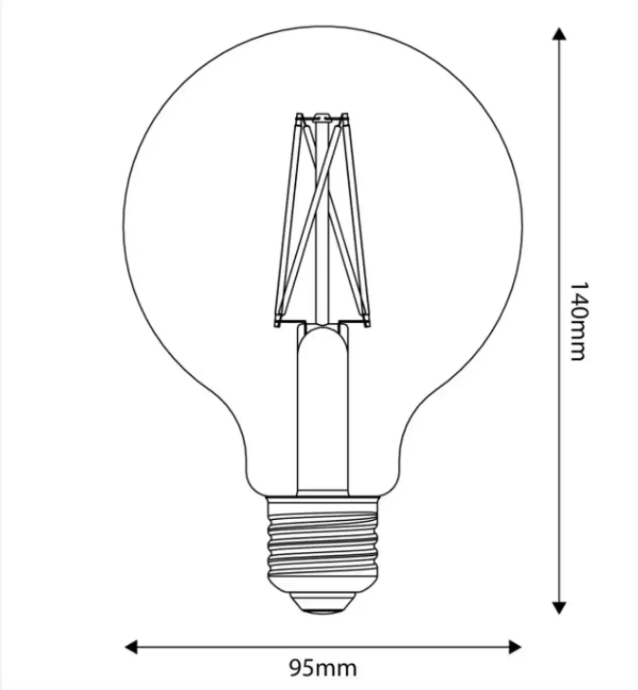 Ampoule Opaline
