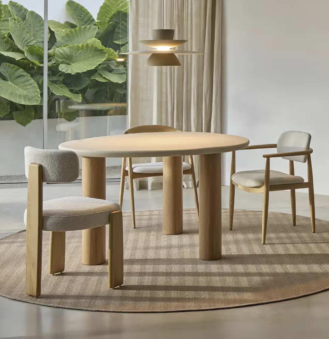 Table de repas  Microciment