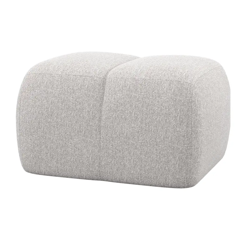 Pouf Laineux écru