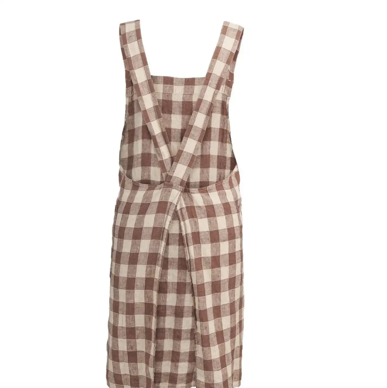 TABLIER JAPONAIS VINTAGE VICHY Litchi