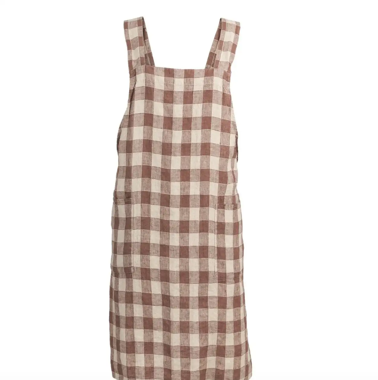 TABLIER JAPONAIS VINTAGE VICHY Litchi