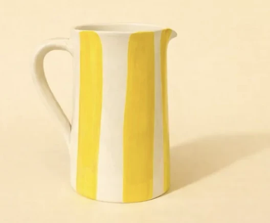 Carafe Céramique Jaune