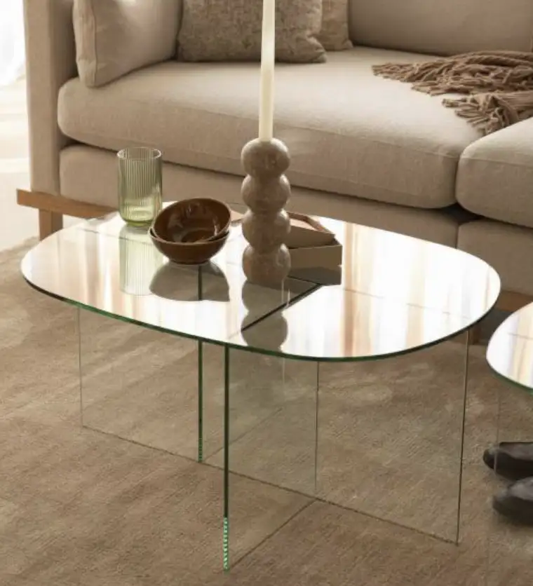 Table Basse en Verre