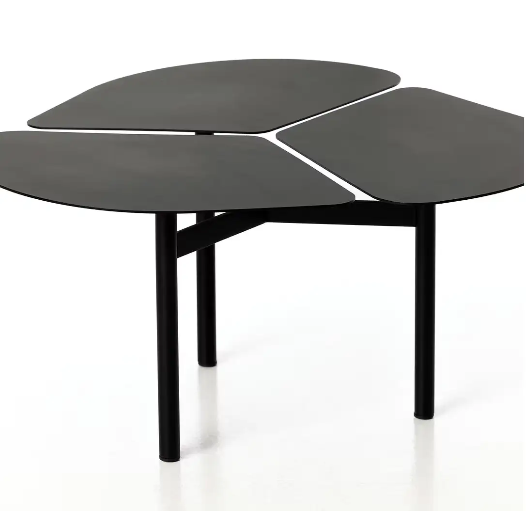 Table Miss trèfle en inox