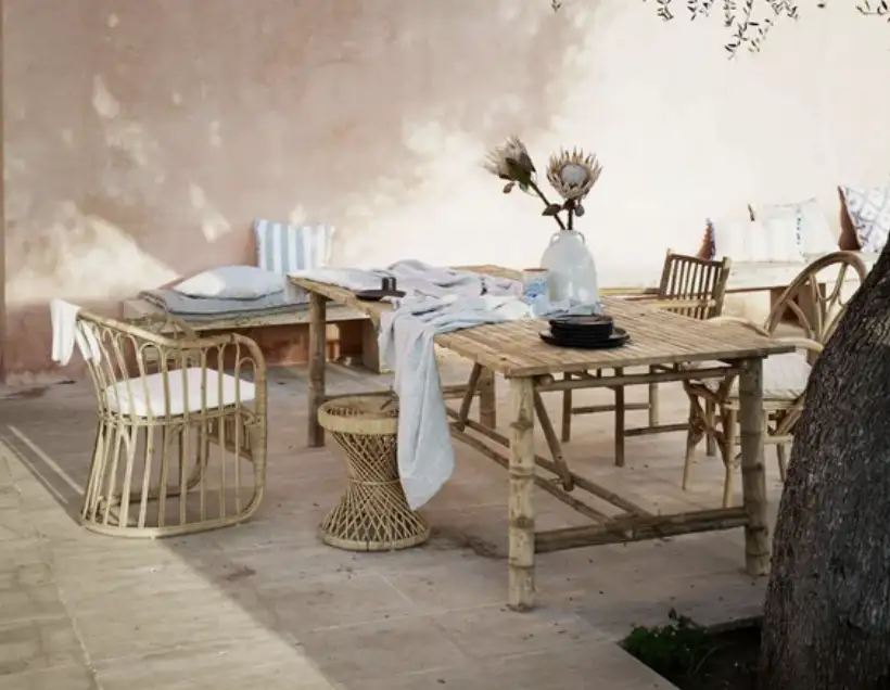 Table à Dîner Bambou