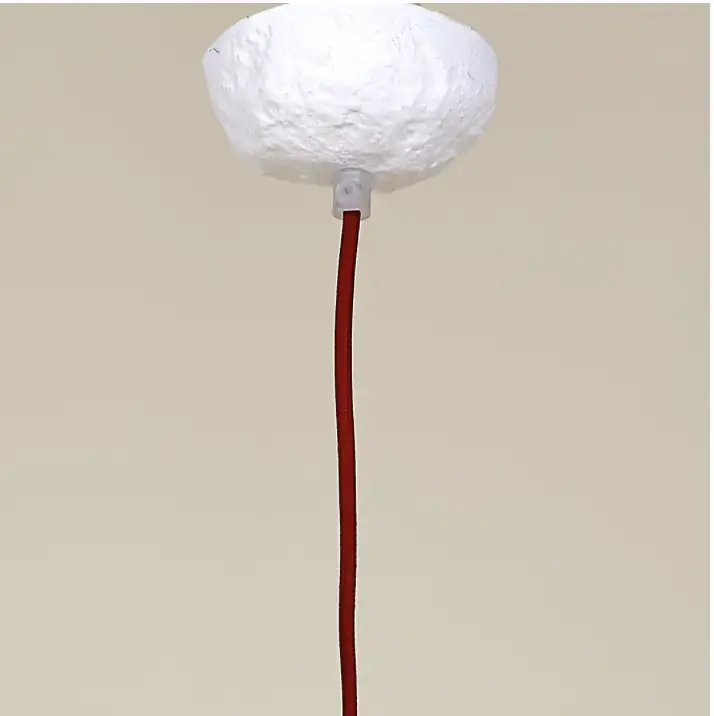Suspension Papier mâché Bianca