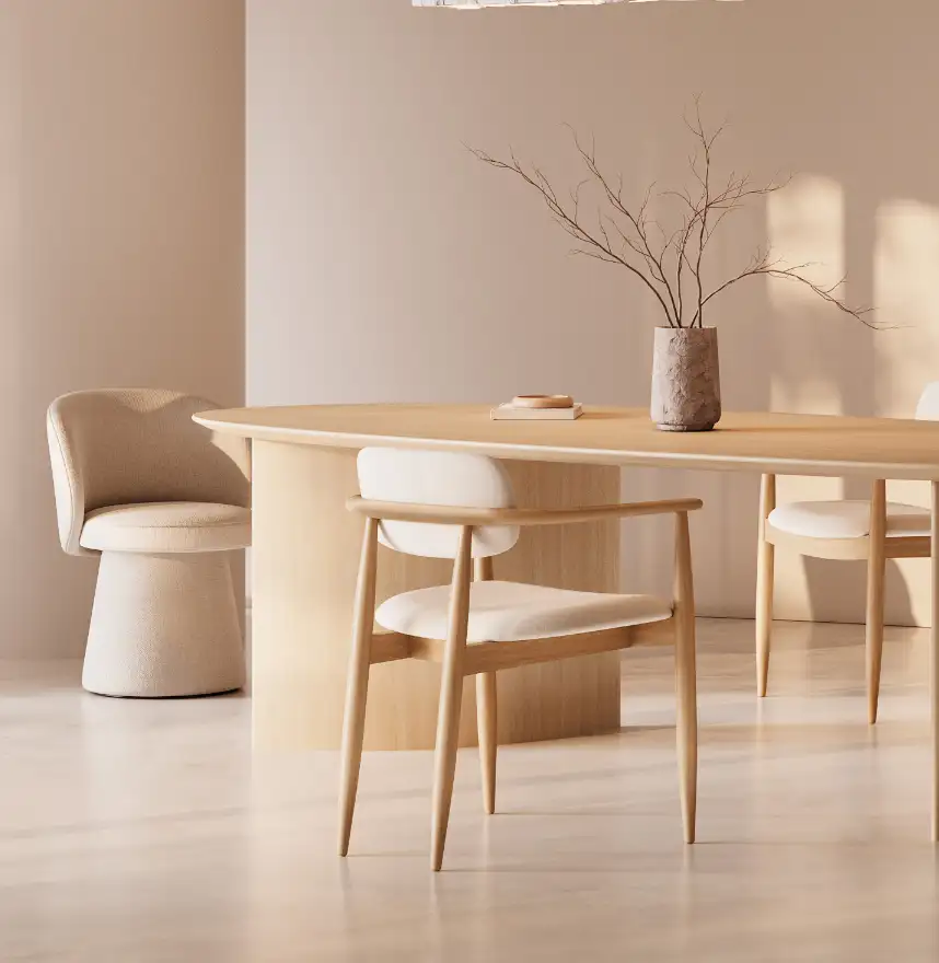 Fauteuil de table