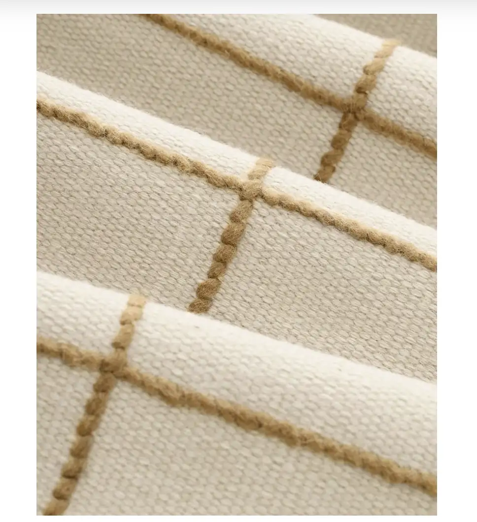 Tapis plat Dhurry Milano