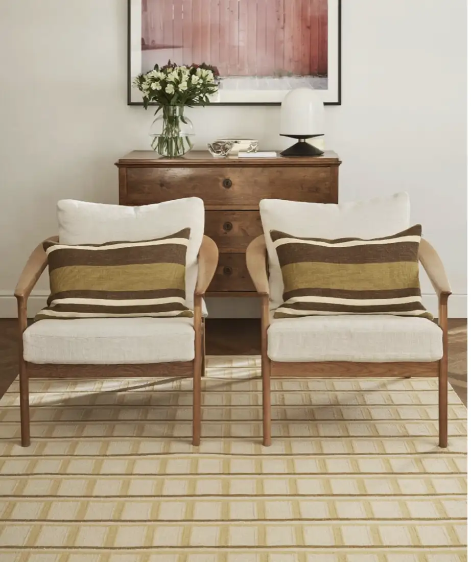 Tapis Dhurry Mysore  Masala / Yellow