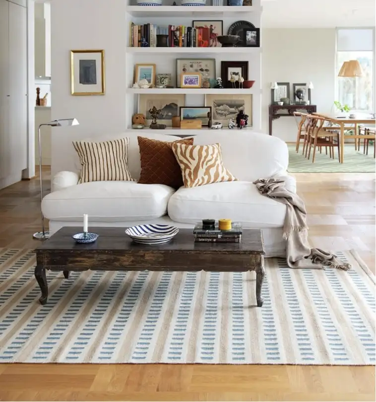 Tapis Dhurry Ladakh /Heaven Blue