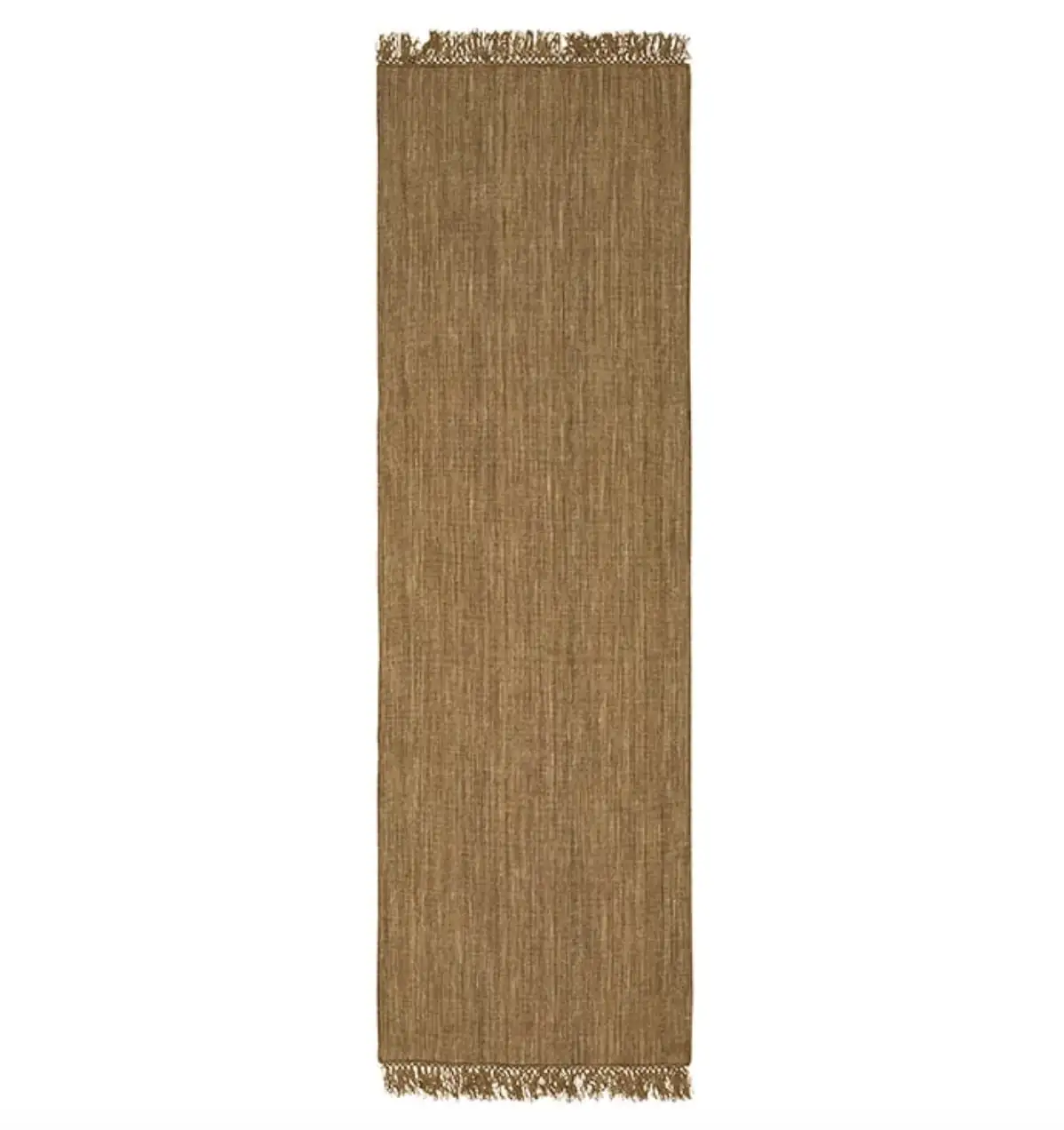Tapis Nanda laine tissée Havane