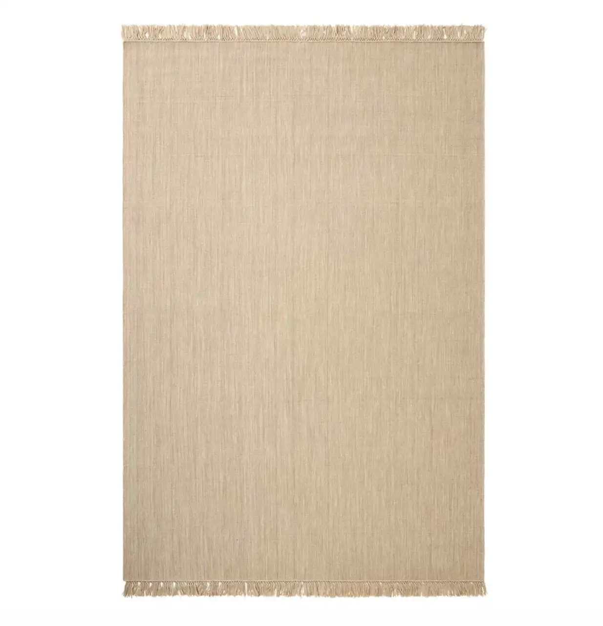Tapis Nanda Laine Tissée mains Light beige