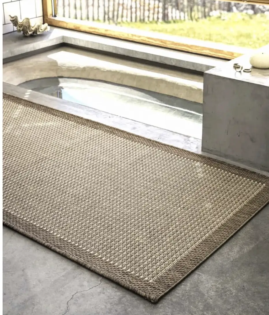 Tapis Outdoor Babar  Beige/Blanc cassé