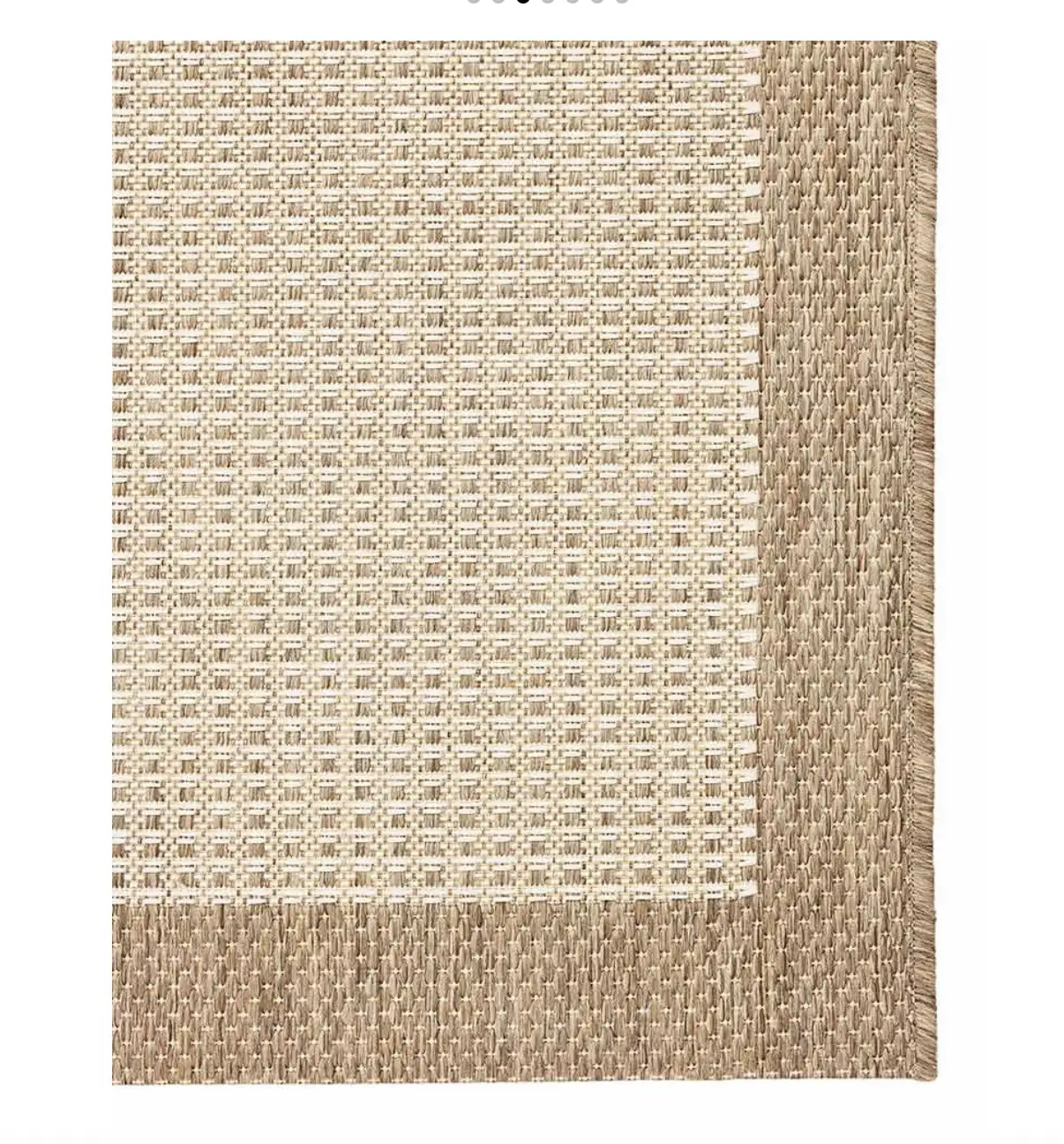 Tapis Outdoor Babar  Beige/Blanc cassé
