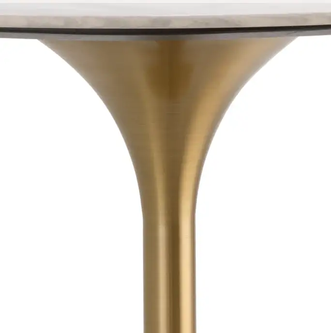 Table de Bar Laiton & Marbre