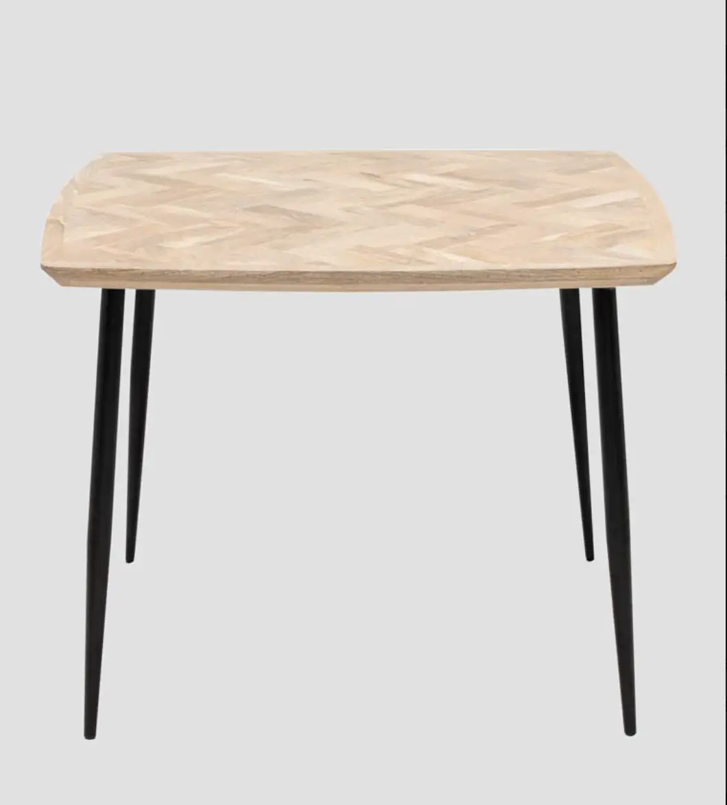 Table Carrée Manguier bois clair