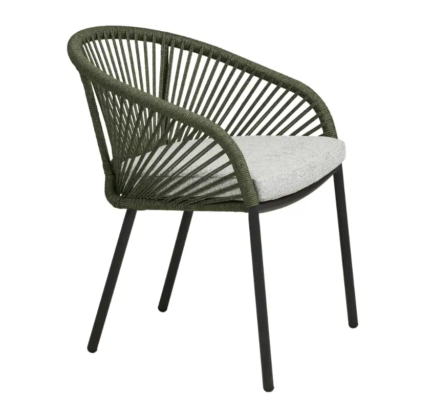 Chaise de repas aluminium