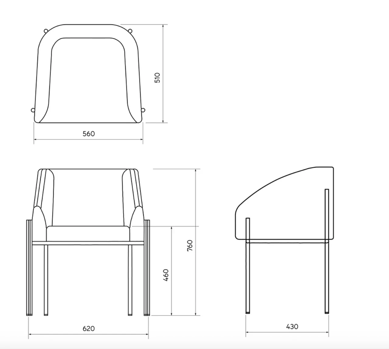 Chaise Lino