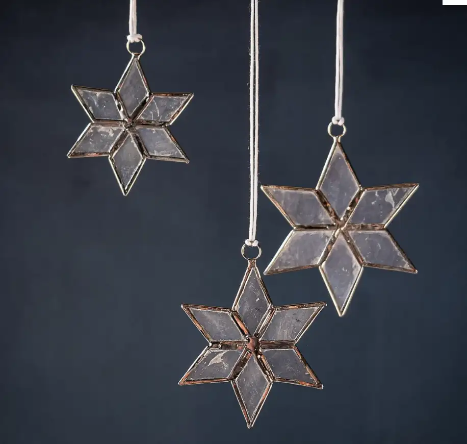 Set de 3 Stars Nacre
