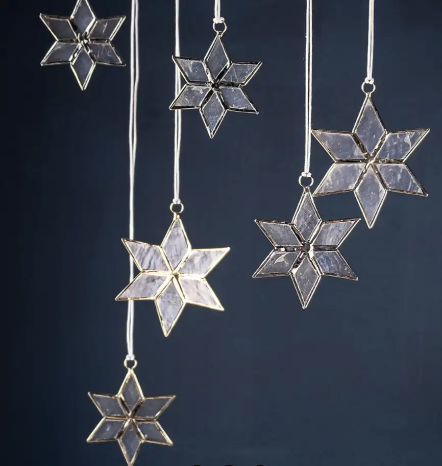 Set de 3 Stars Nacre