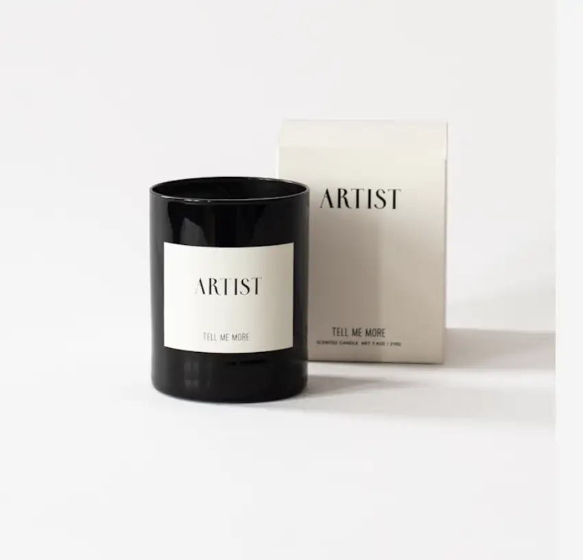Bougie parfumée Artist