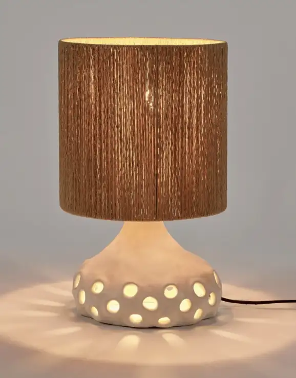 Lampe de table brun Oya 02