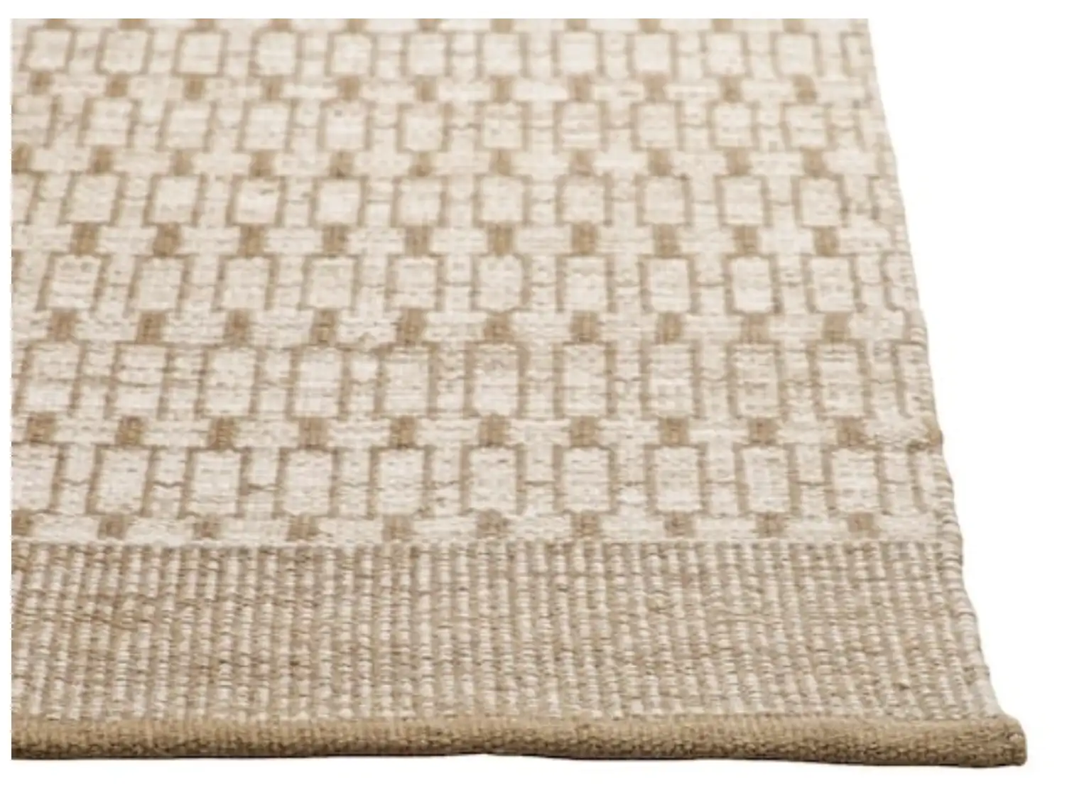 Tapis Laine Mahava Beige