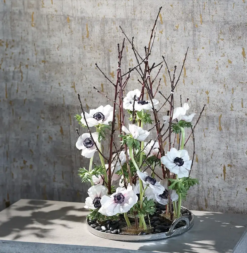 Support pique-fleurs